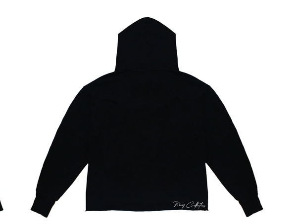 NOTW black cropped hoodie