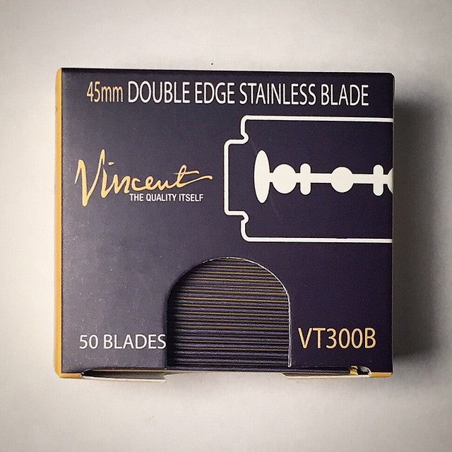 Vincent 45 MM double edge razor blades